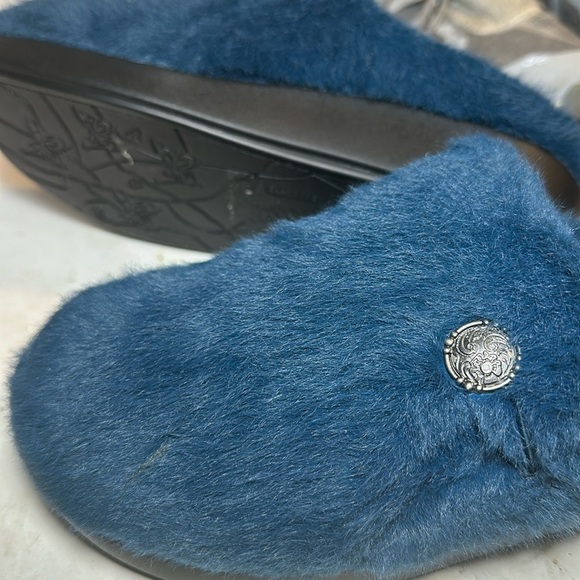 Alegria women’s Loungeree Frosty Prussian Blue slippers size 7 - Picture 4 of 5